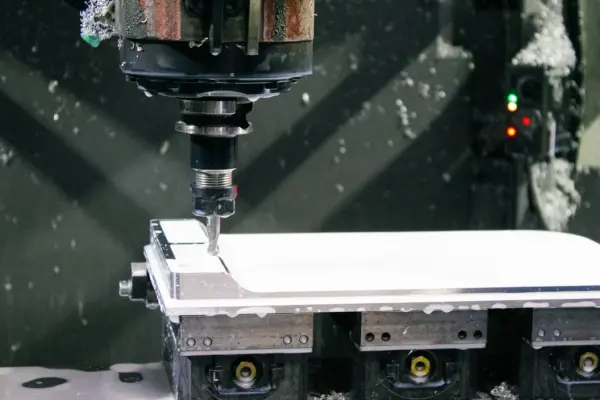 Eine CNC Maschine im Detail