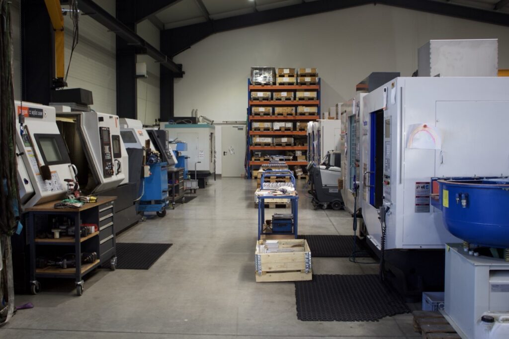 Maschinenpark von Kammergruber Maschinenbau