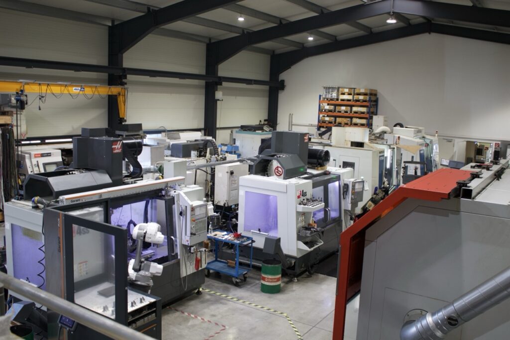 Maschinenpark von Kammergruber Maschinenbau